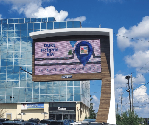 Billboard Ad Program - DUKE Heights BIA