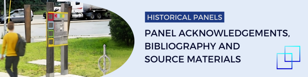 Historical Panel Acknowledgements, Bibliography and Source Materials ...